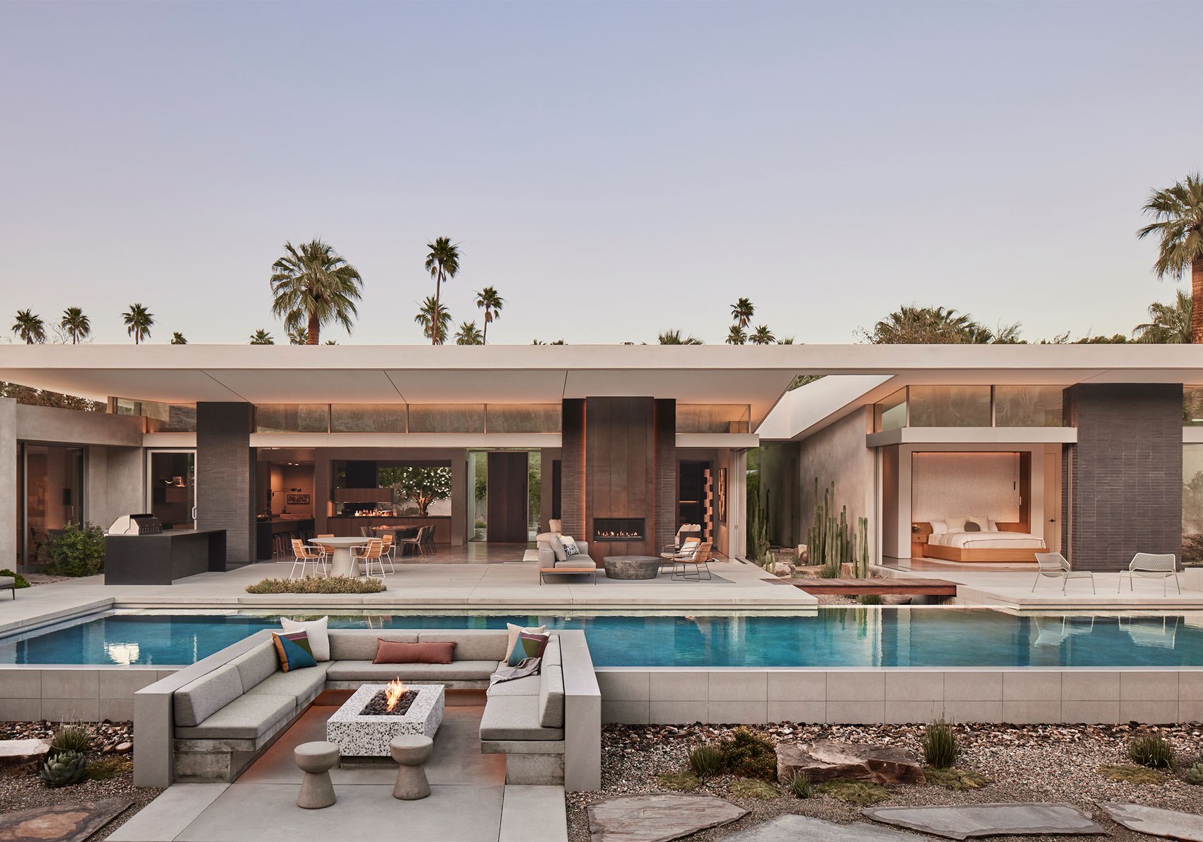 Exterior view of Slot Canyon residence