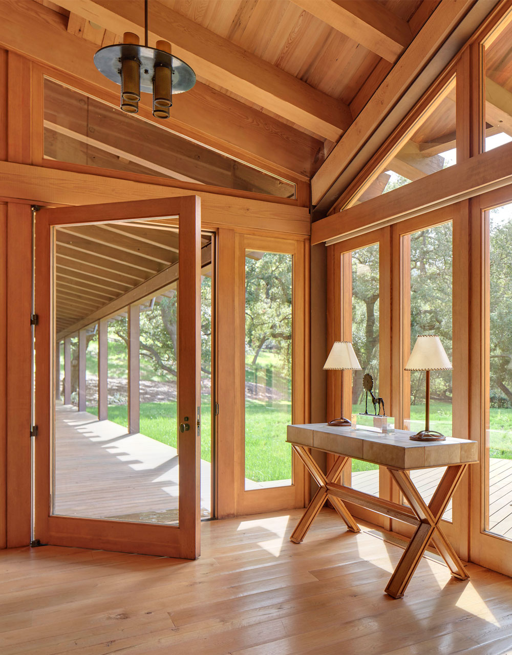 Malibu Ranch entryway