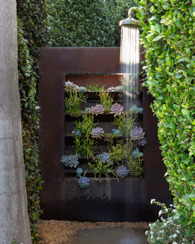 outdoor shower